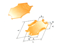 XQJ-ZBQ-C-04A阻燃槽式水平四通